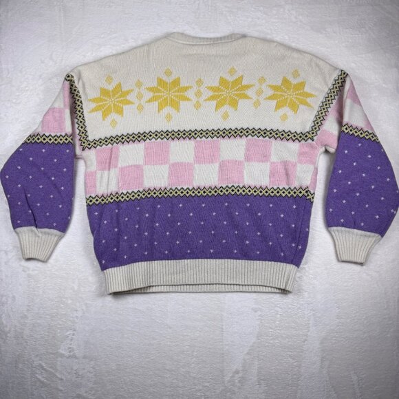 Gisou 2022 Holiday Limited Edition Ugly Christmas Sweater Womens OS Pastel - Picture 7 of 10